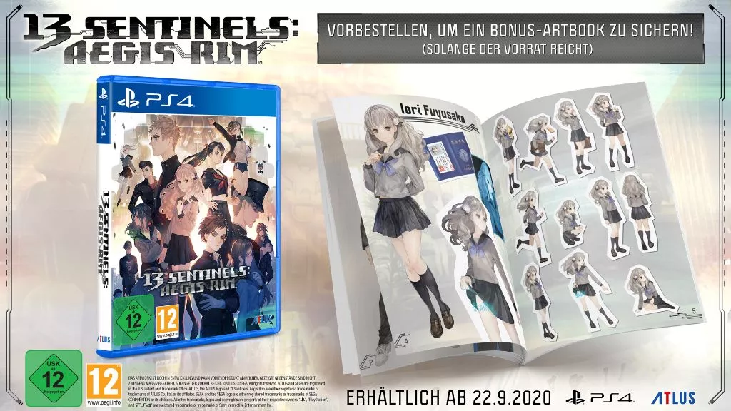 13S PS4 Glam Artbook EU GER PEGI USK 13S PS4 Glam Artbook EU GER PEGI USK