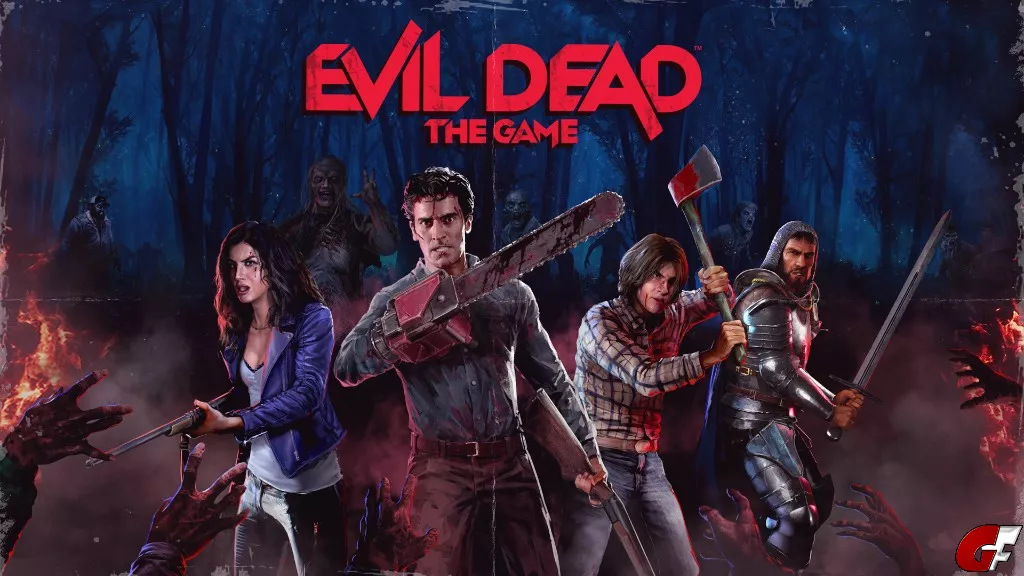 evil dead the game key art