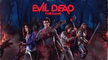 evil dead the game key art