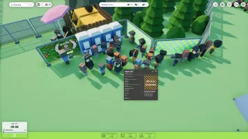 festival tycoon   toilet queue