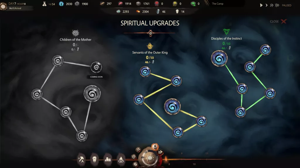 screenshot the tribe must survive spiritual