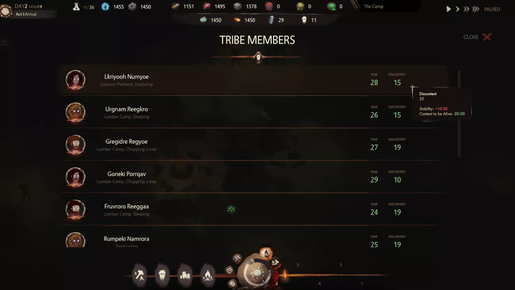 screenshot the tribe must survive tribe members